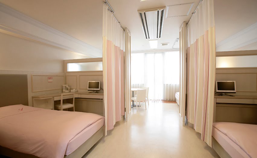 愛和病院の3床室